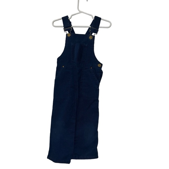 Vintage Ro-Bee Kids Navy Blue Overalls sz  2 - Picture 3 of 3